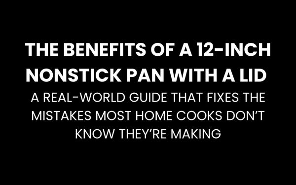 12-inch nonstick pan with lid