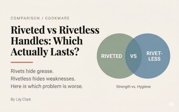 Riveted vs Rivetless Handles
