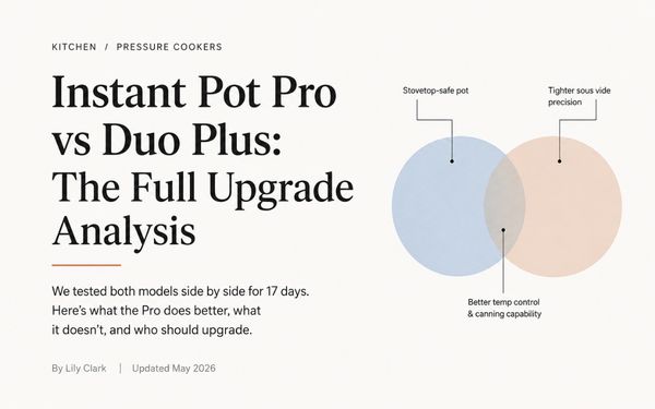 Instant Pot Pro vs Duo Plus