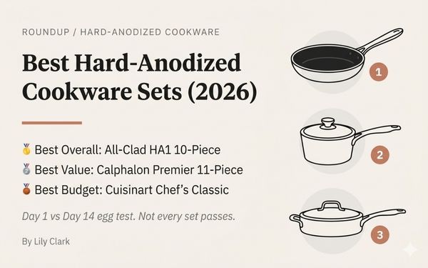 best hard anodized cookware sets